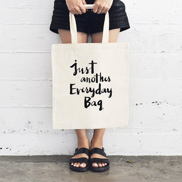 Everyday Flat Tote Natural