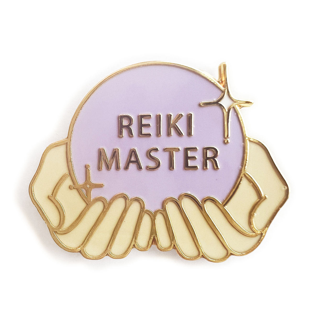 Reiki Master Enamel Pin