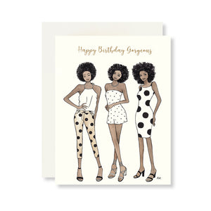 black power birthday card