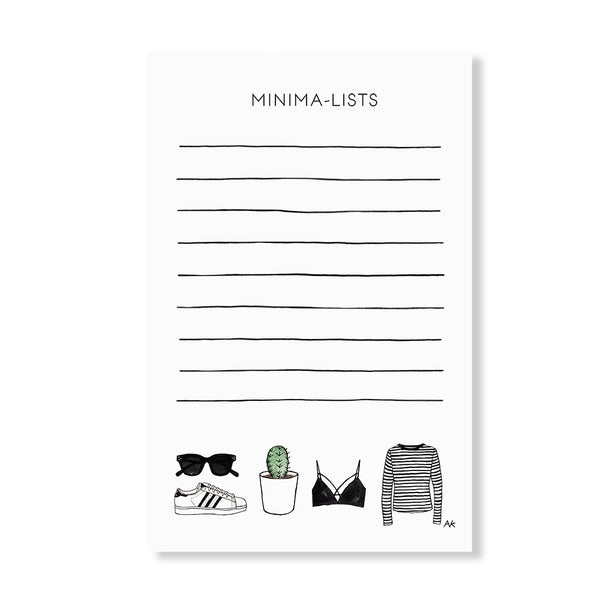 minimalist notepad