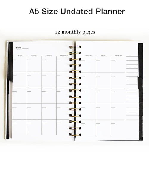 monthly planner 2019