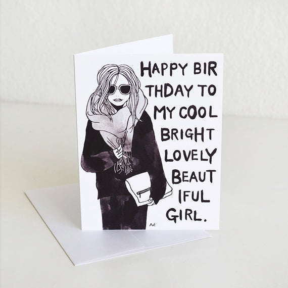 Stylish and Cool Birthday Cards for Her