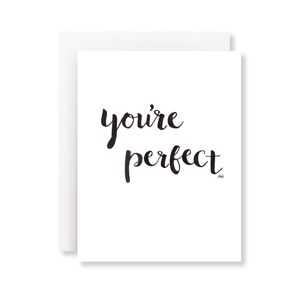 you're perfect card for him, husband, boyfriend