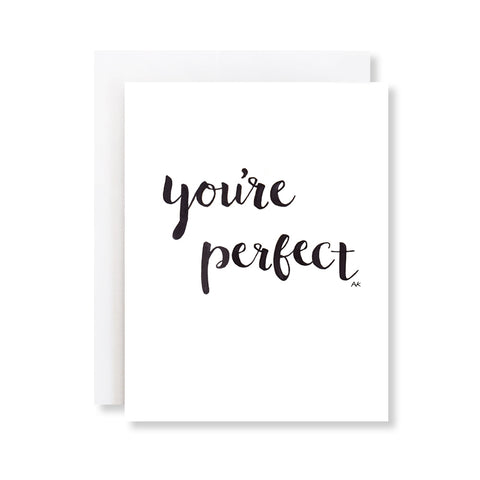 you're perfect card for him, husband, boyfriend